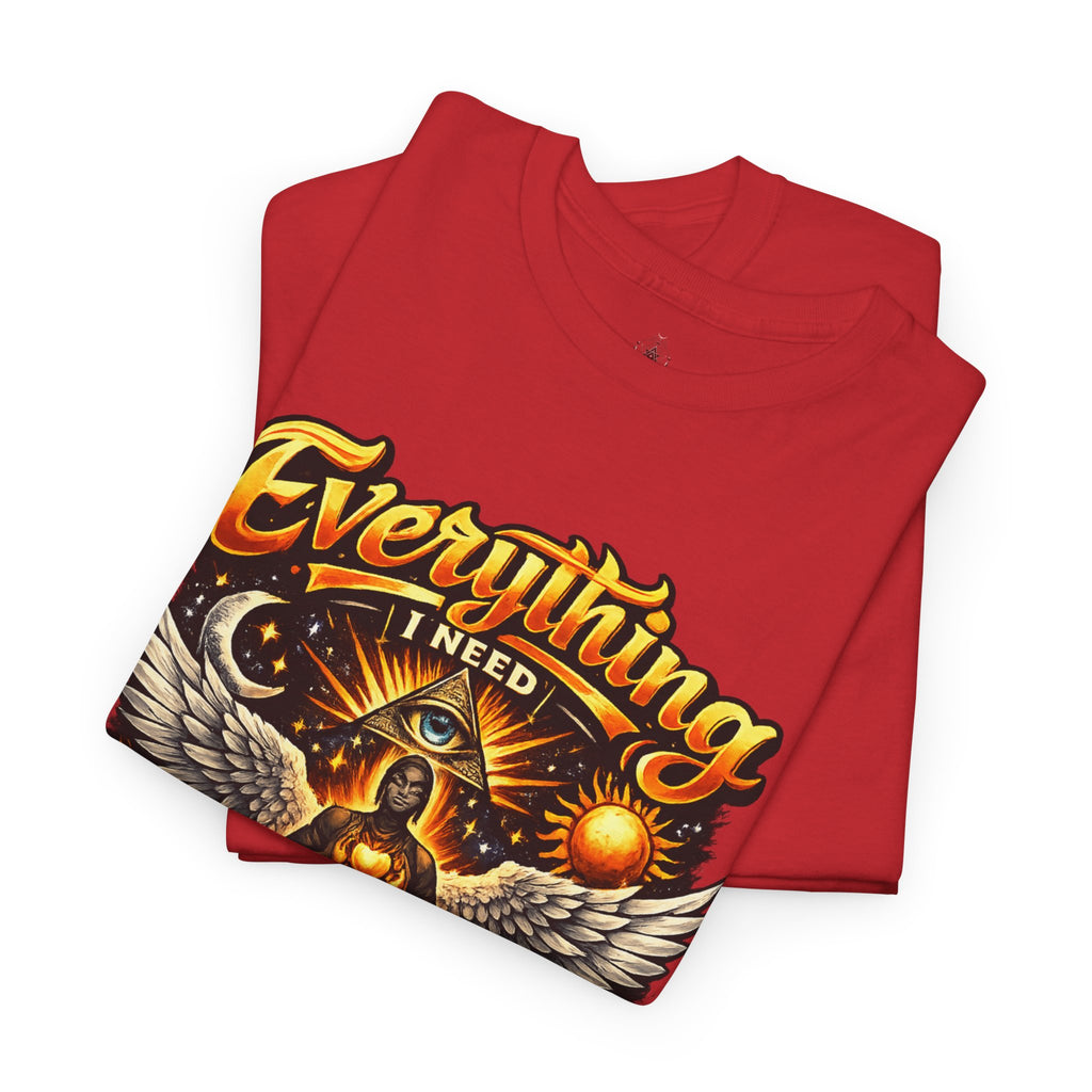 Everything I Need Already Lives Within Me Tee – Inspirational Eagle Graphic T-Shirt - Awaken Within Apparel