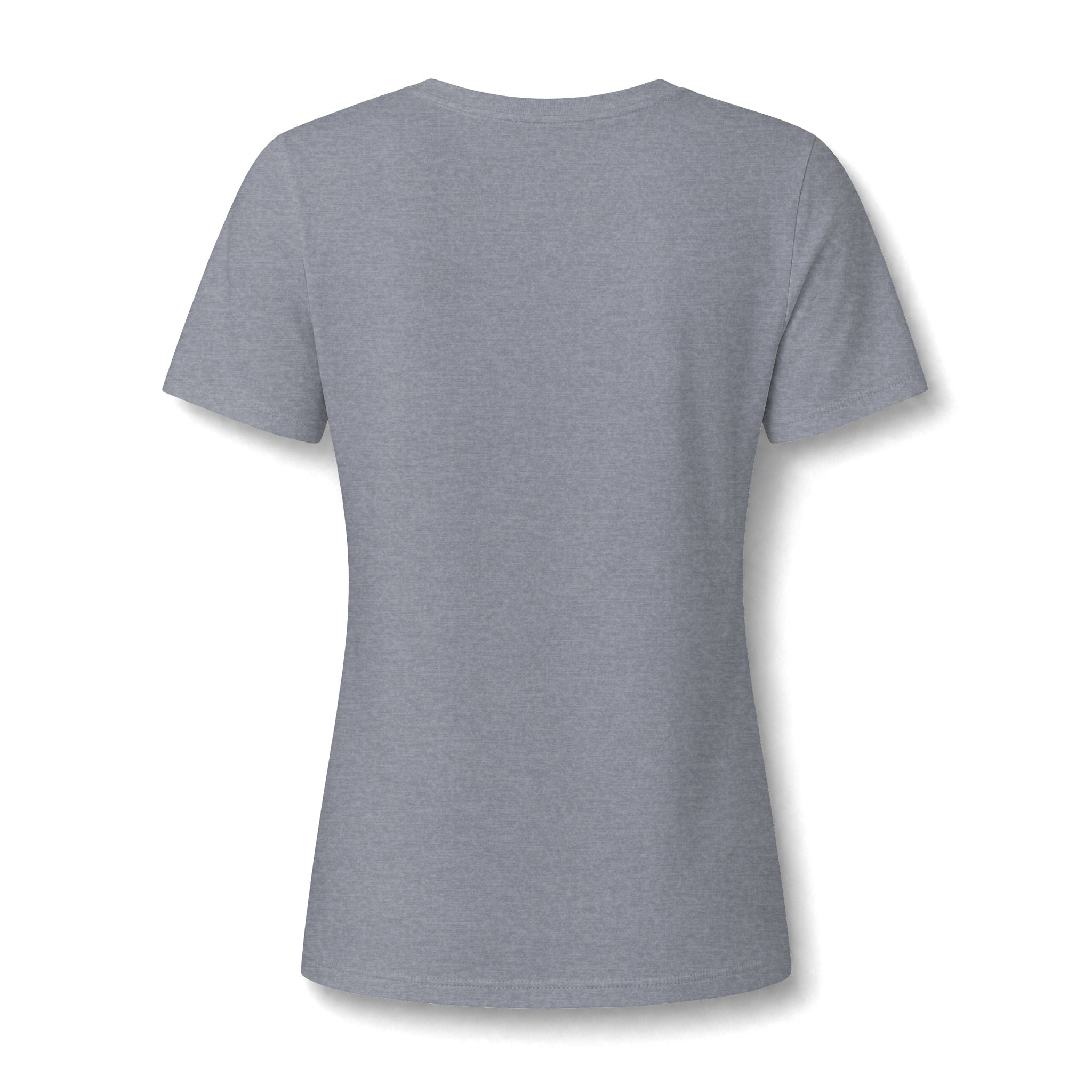 AWA Floral Crest V-Neck Tee