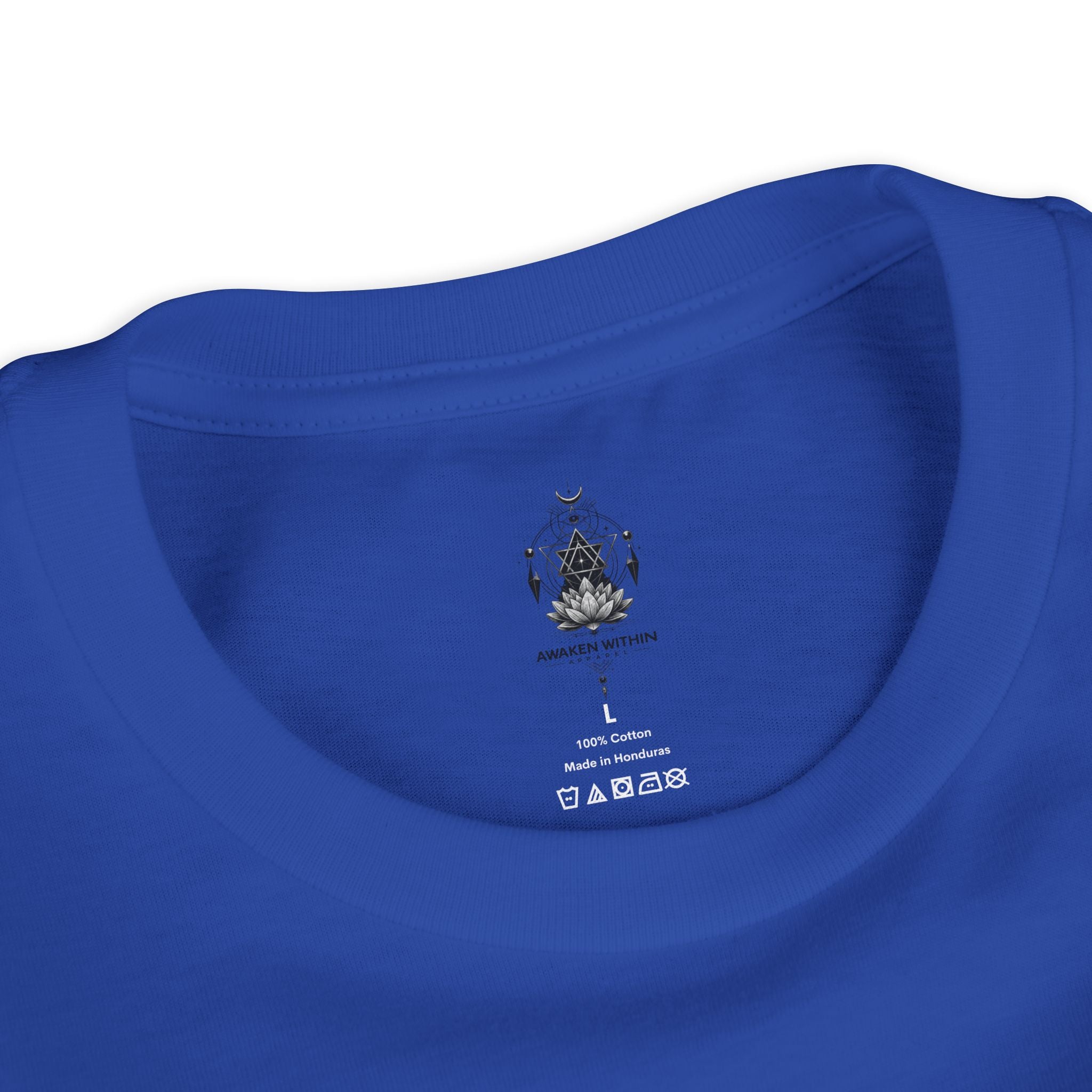 Youth Tee — "Awaken Within" Lotus Front & "It's a New Day" Back Inspirational Shirt