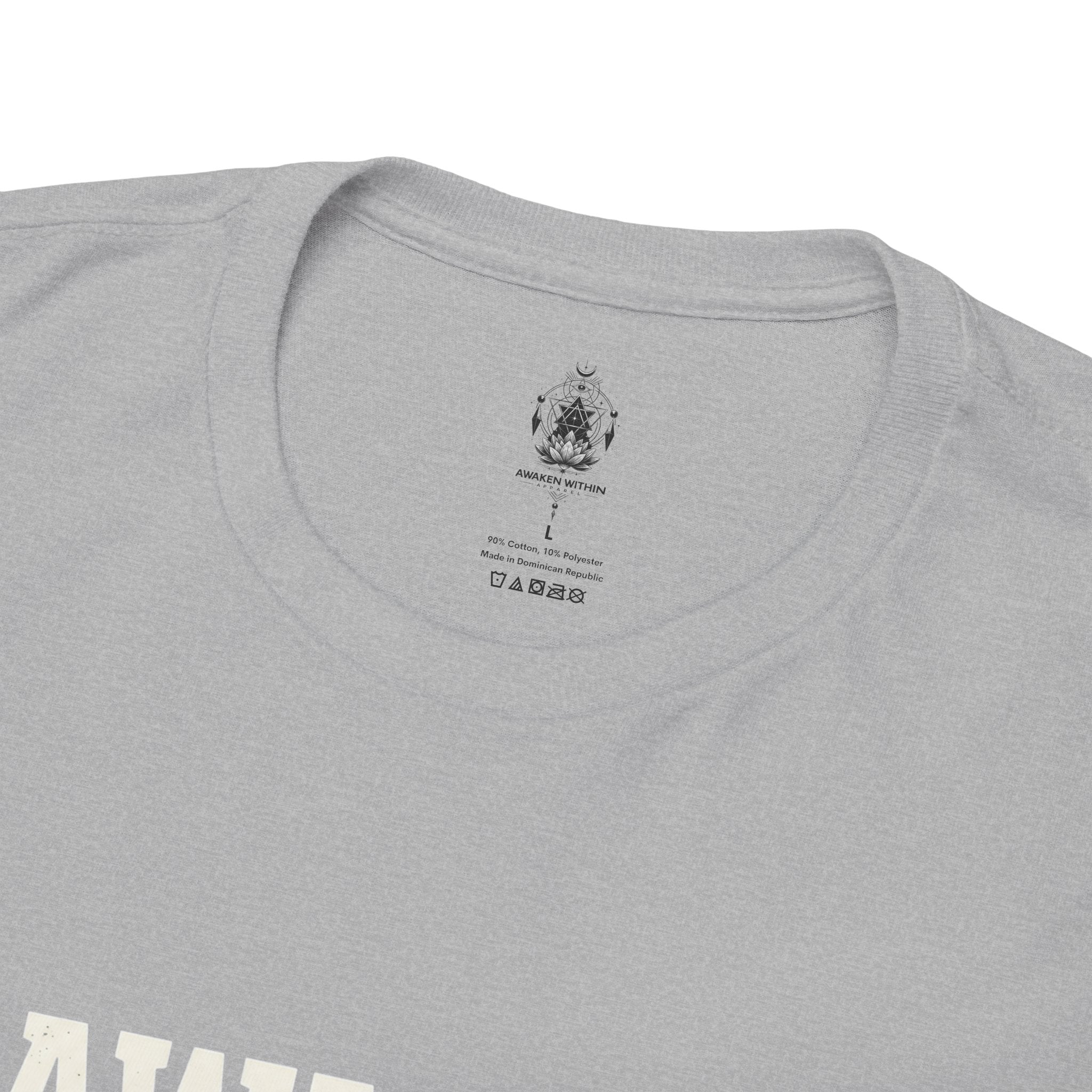 Awaken Within Lotus Tee — Spiritual Yoga Shirt