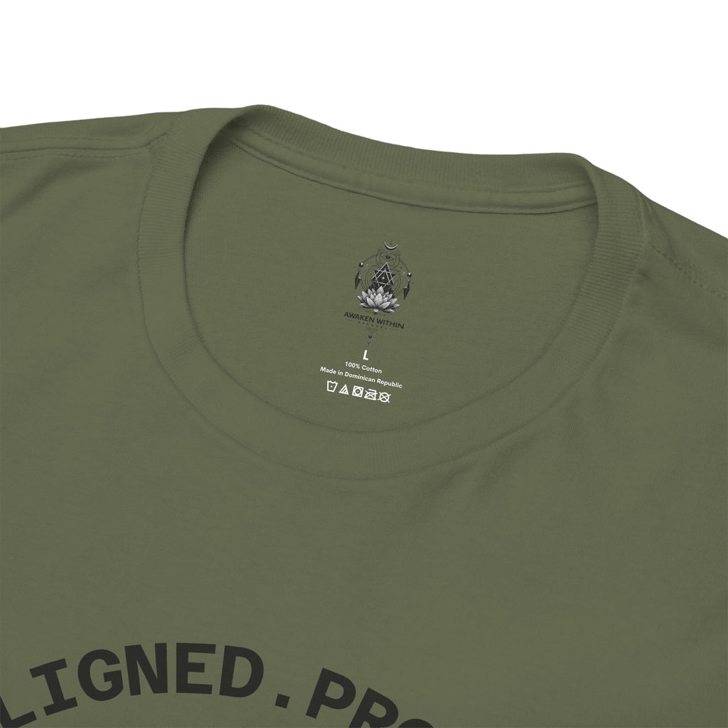 AWA Logo Tee — Minimalist Graphic Cotton T-Shirt - Awaken Within Apparel