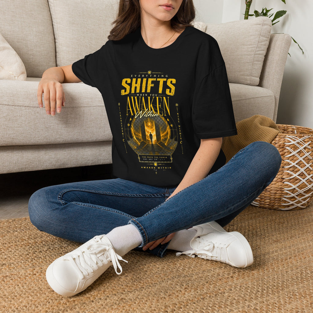 Shifts Awaken T-Shirt — Spiritual Awakening Graphic Tee - Awaken Within Apparel