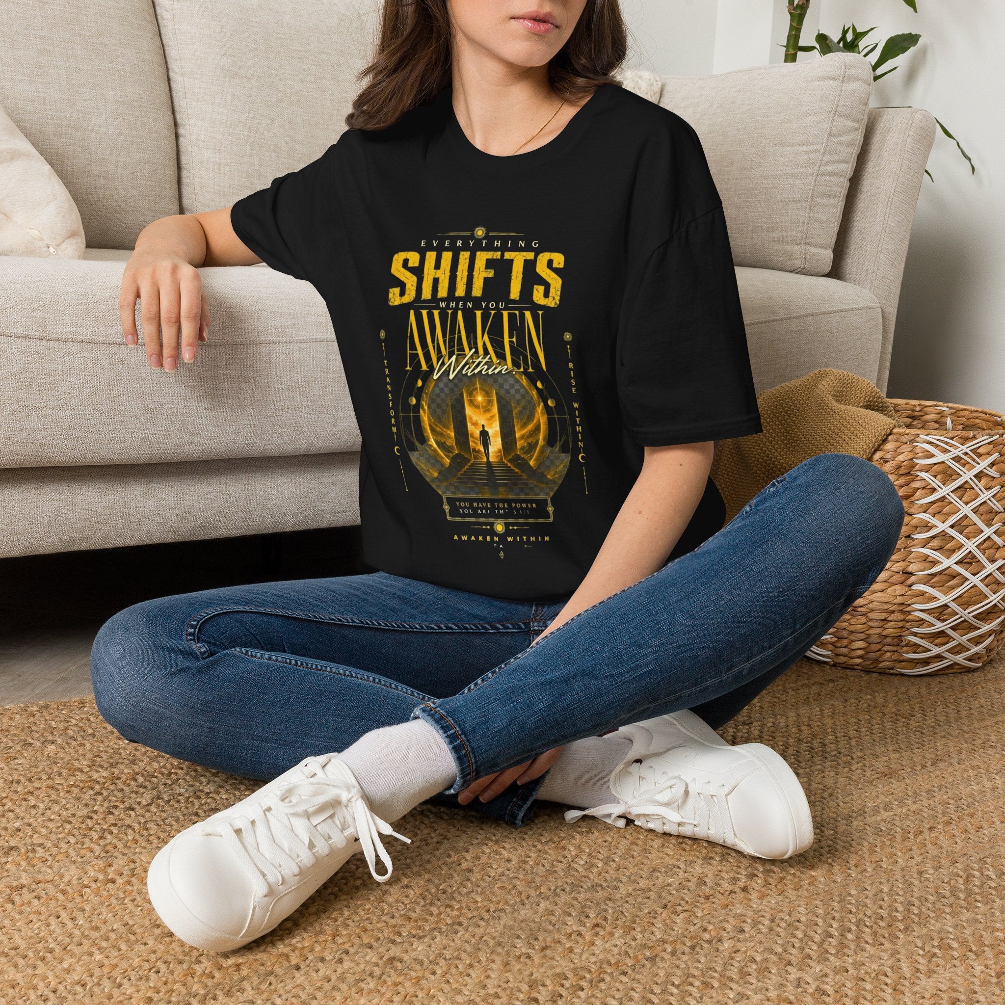 Shifts Awaken T-Shirt — Spiritual Awakening Graphic Tee - Awaken Within Apparel
