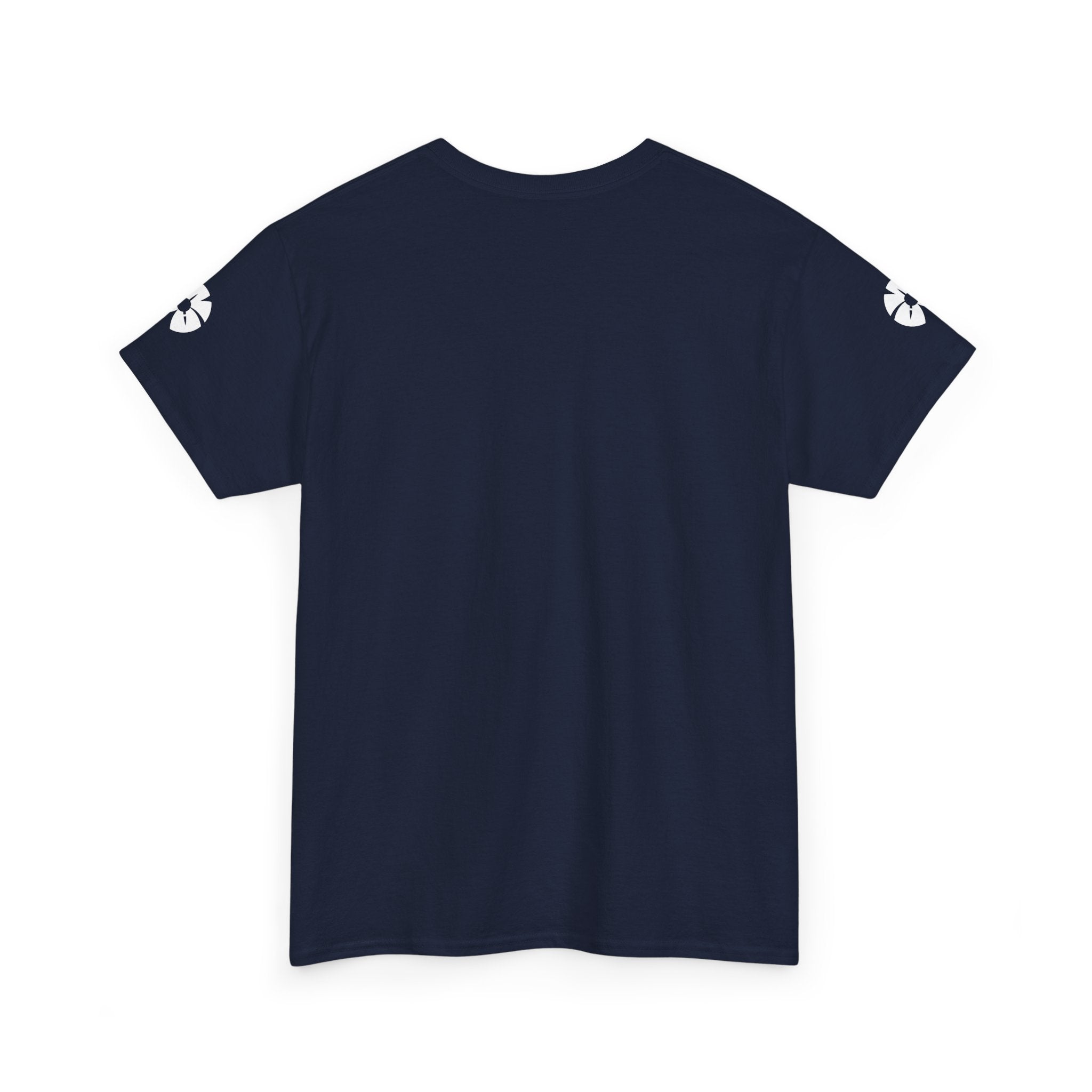 AWA Circle Logo Tee — Bold Black Graphic T‑Shirt with 'AWA' Emblem