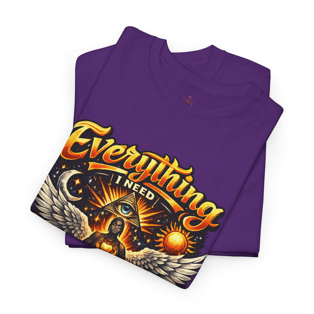 Everything I Need Already Lives Within Me Tee – Inspirational Eagle Graphic T-Shirt - Awaken Within Apparel