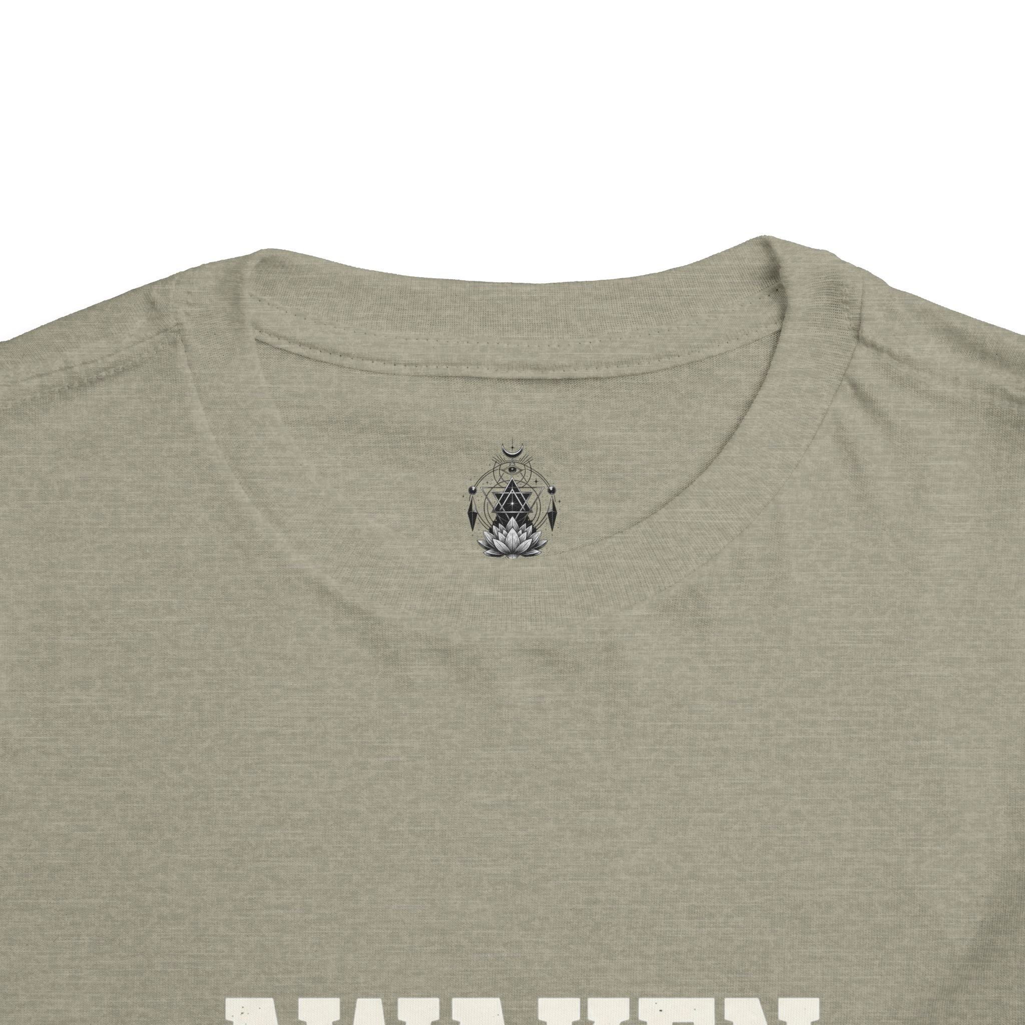 Awaken Within Lotus Toddler Tee — "It's a New Day" Inspirational Kids Shirt