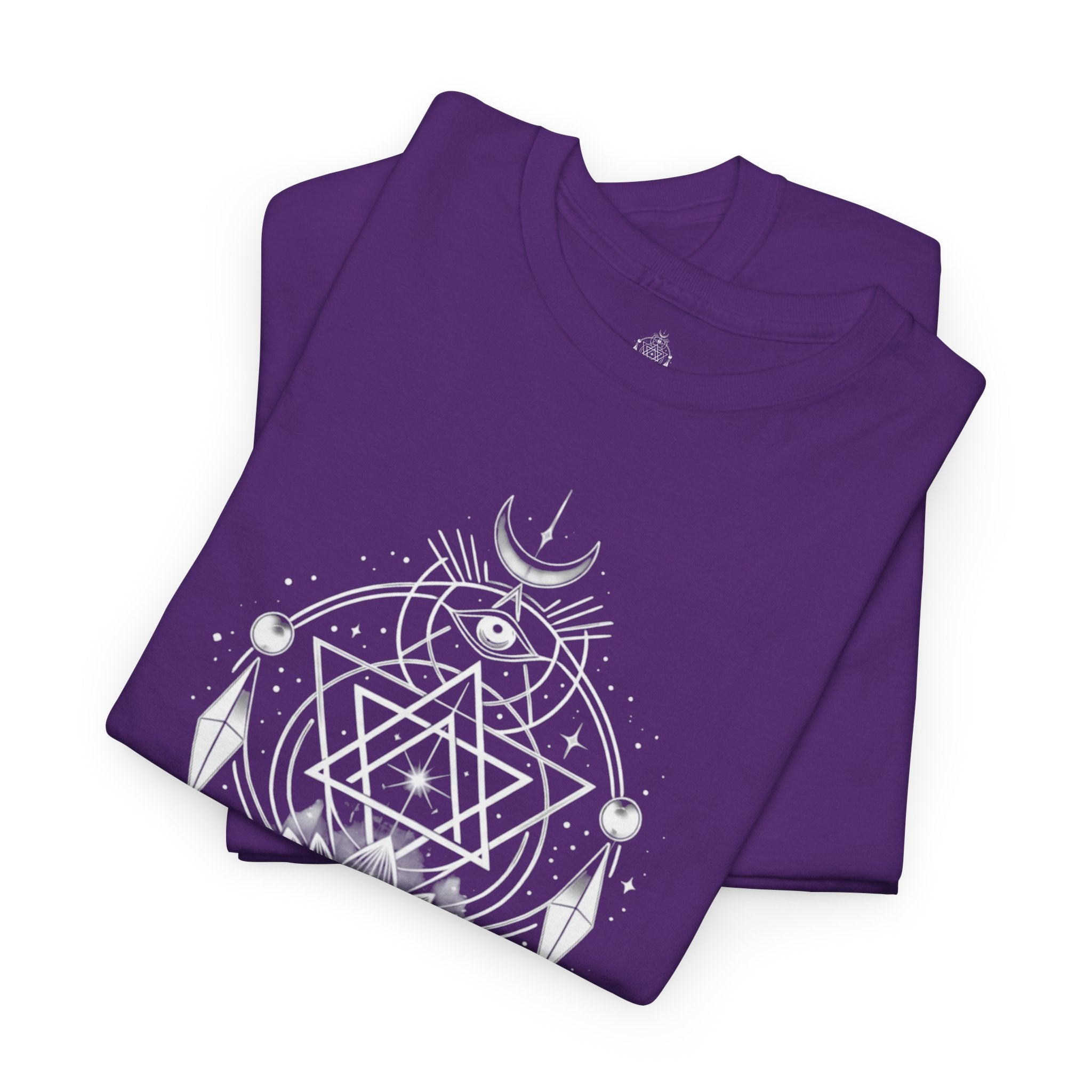 'Awaken Within' Spiritual Lotus Sacred Geometry T-Shirt