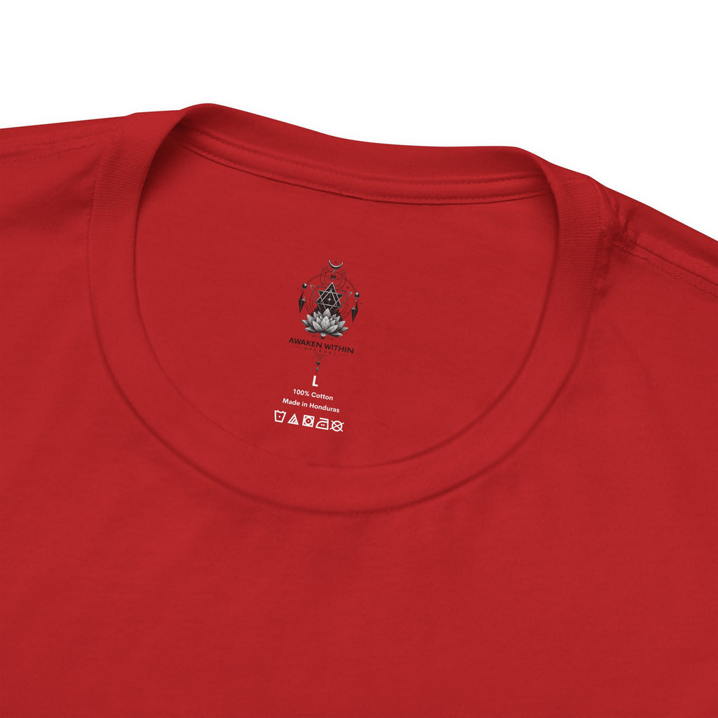 Circular “Wear What You’re Becoming” Tee — Minimal Graphic Short Sleeve