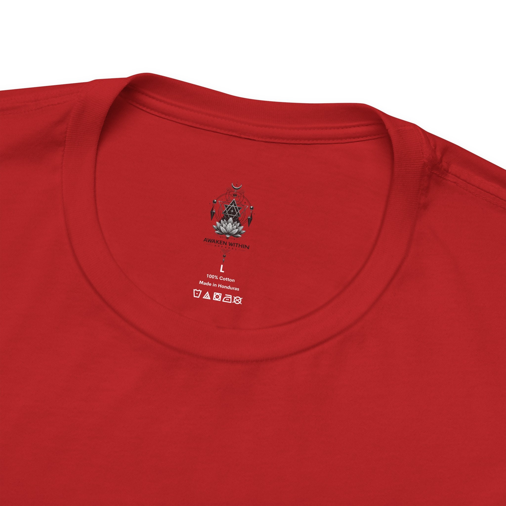 Circular “Wear What You’re Becoming” Tee — Minimal Graphic Short Sleeve