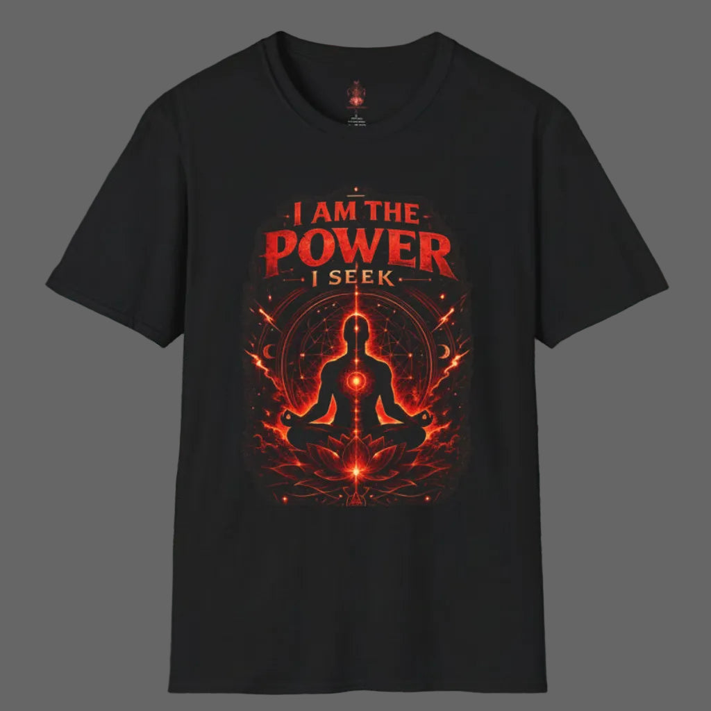 'I Am The Power I Seek' Meditation & Empowerment T-Shirt