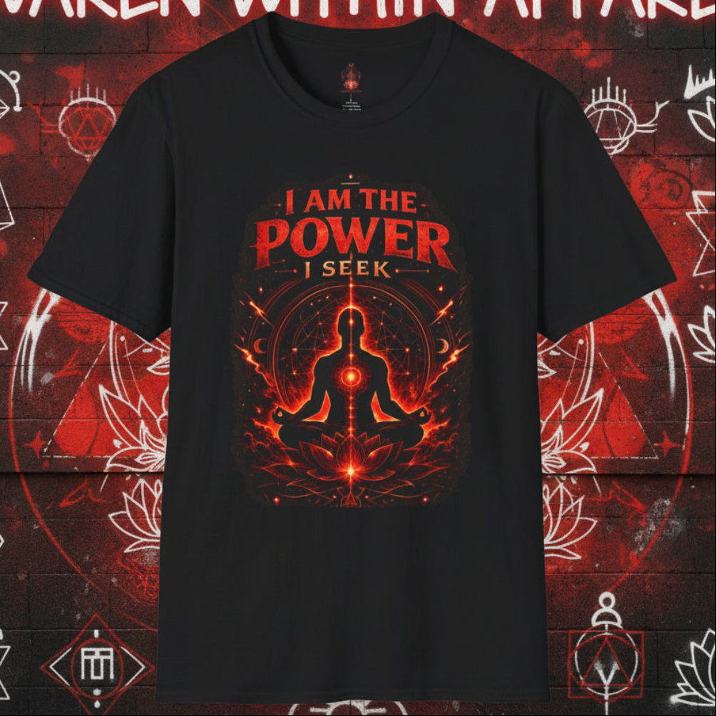 'I Am The Power I Seek' Meditation & Empowerment T-Shirt