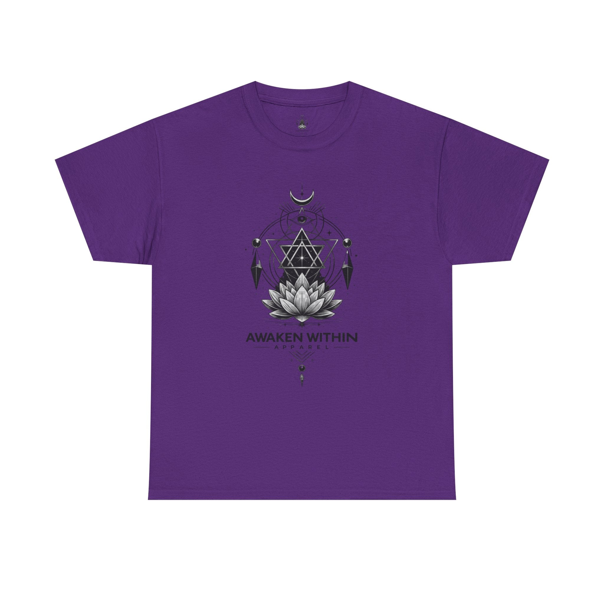 Lotus Tee — Spiritual Geometry T-Shirt