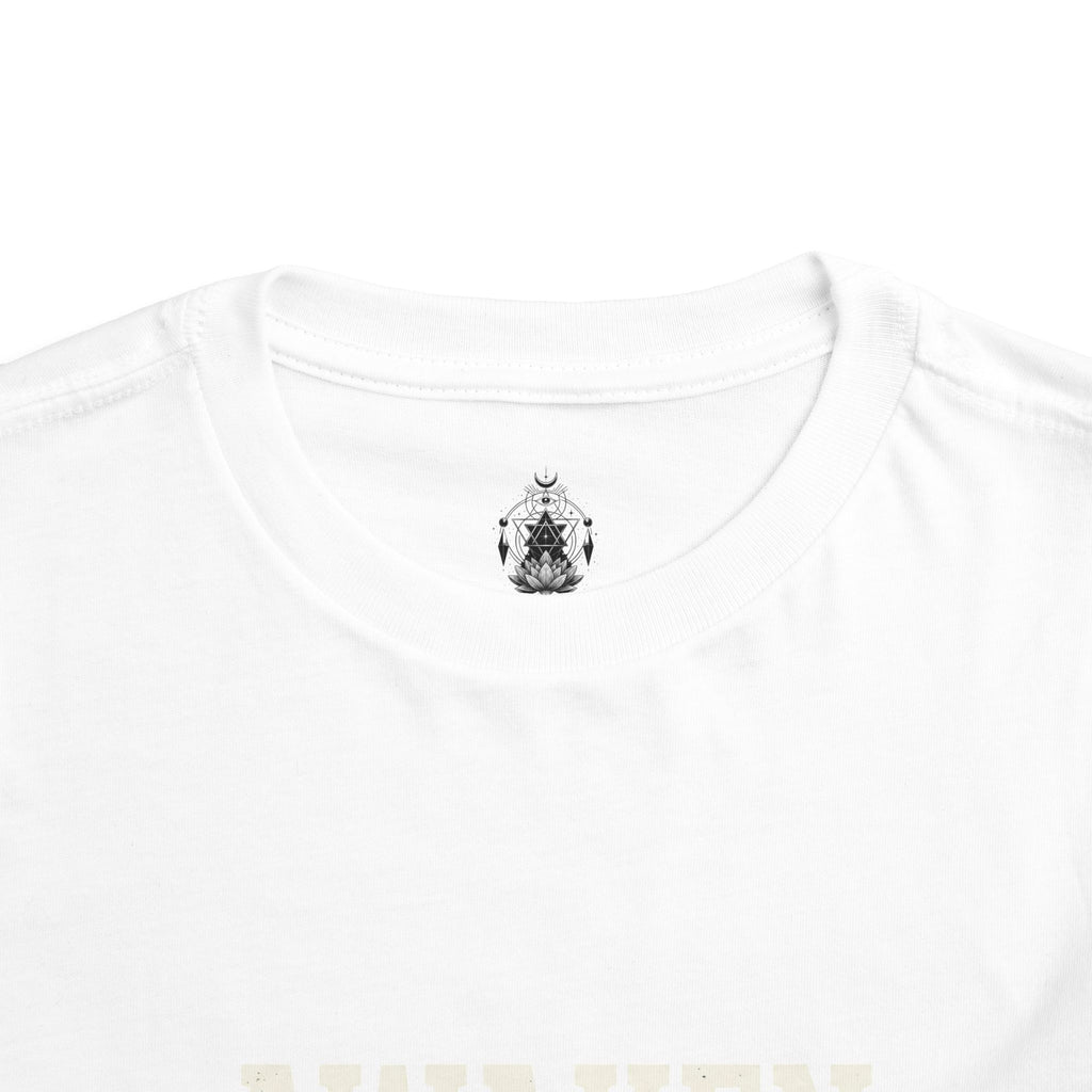 Awaken Within Lotus Toddler Tee — "It's a New Day" Inspirational Kids Shirt