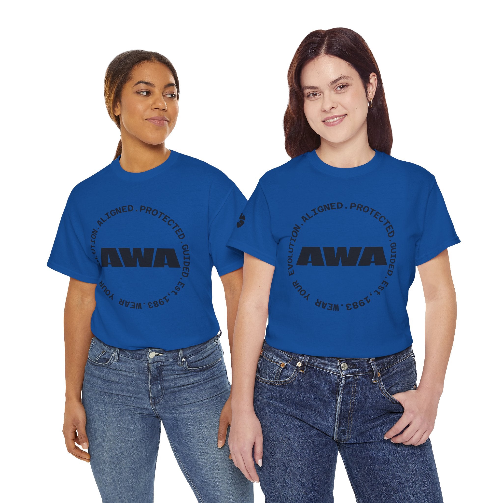 AWA Logo Tee — Minimalist Graphic Cotton T-Shirt - Awaken Within Apparel