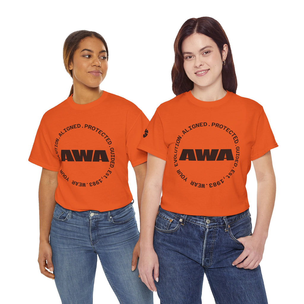 AWA Logo Tee — Minimalist Graphic Cotton T-Shirt - Awaken Within Apparel