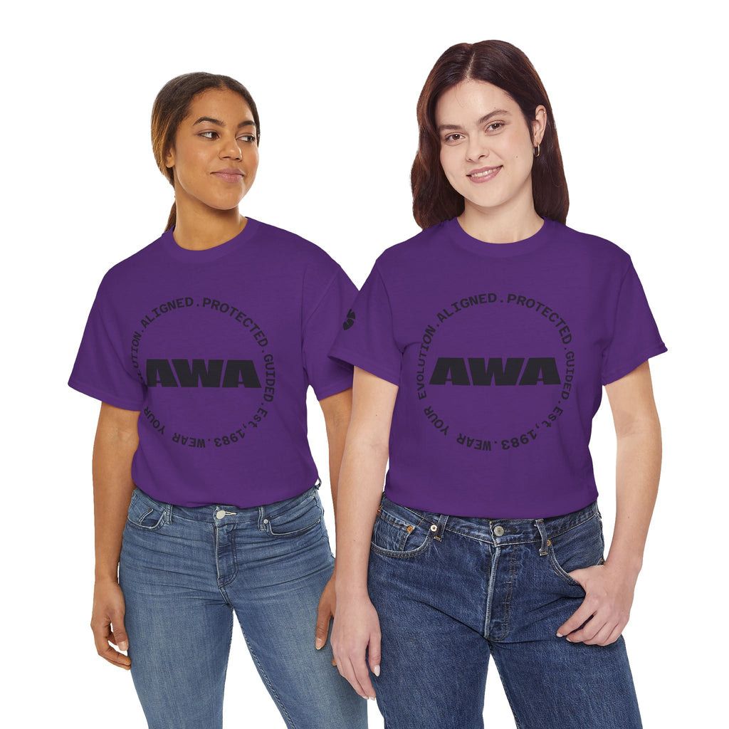 AWA Logo Tee — Minimalist Graphic Cotton T-Shirt - Awaken Within Apparel