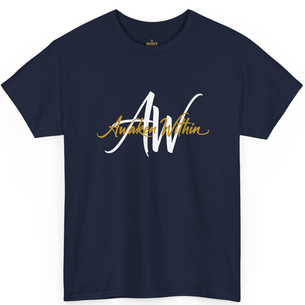 AW Script Logo Tee — Streetwear Graphic T-Shirt