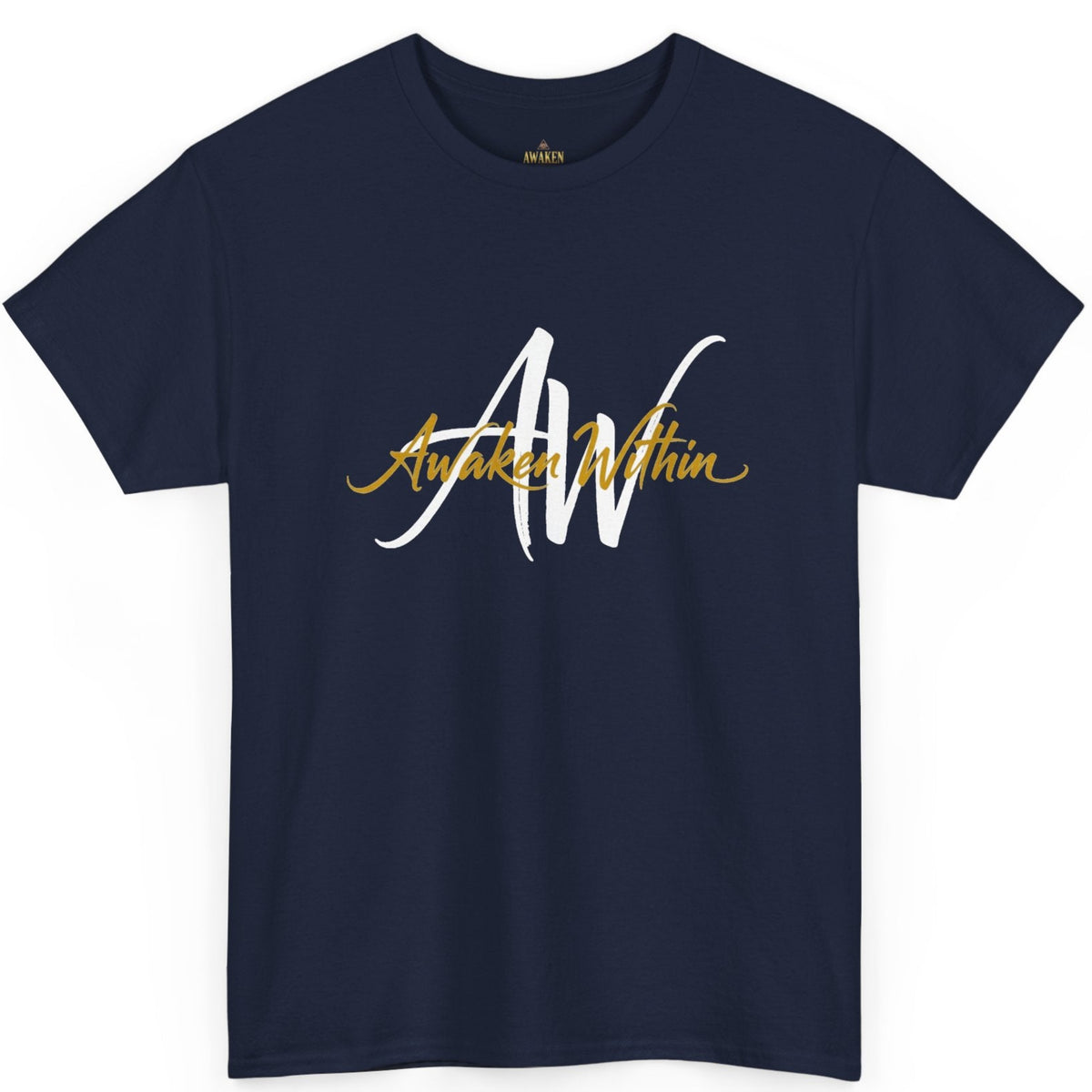 AW Script Logo Tee — Streetwear Graphic T-Shirt