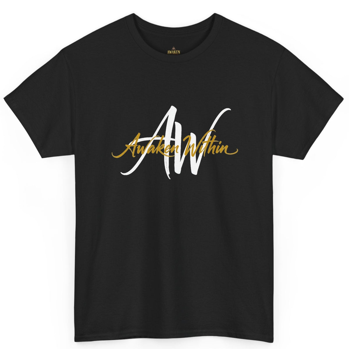 AW Script Logo Tee — Streetwear Graphic T-Shirt