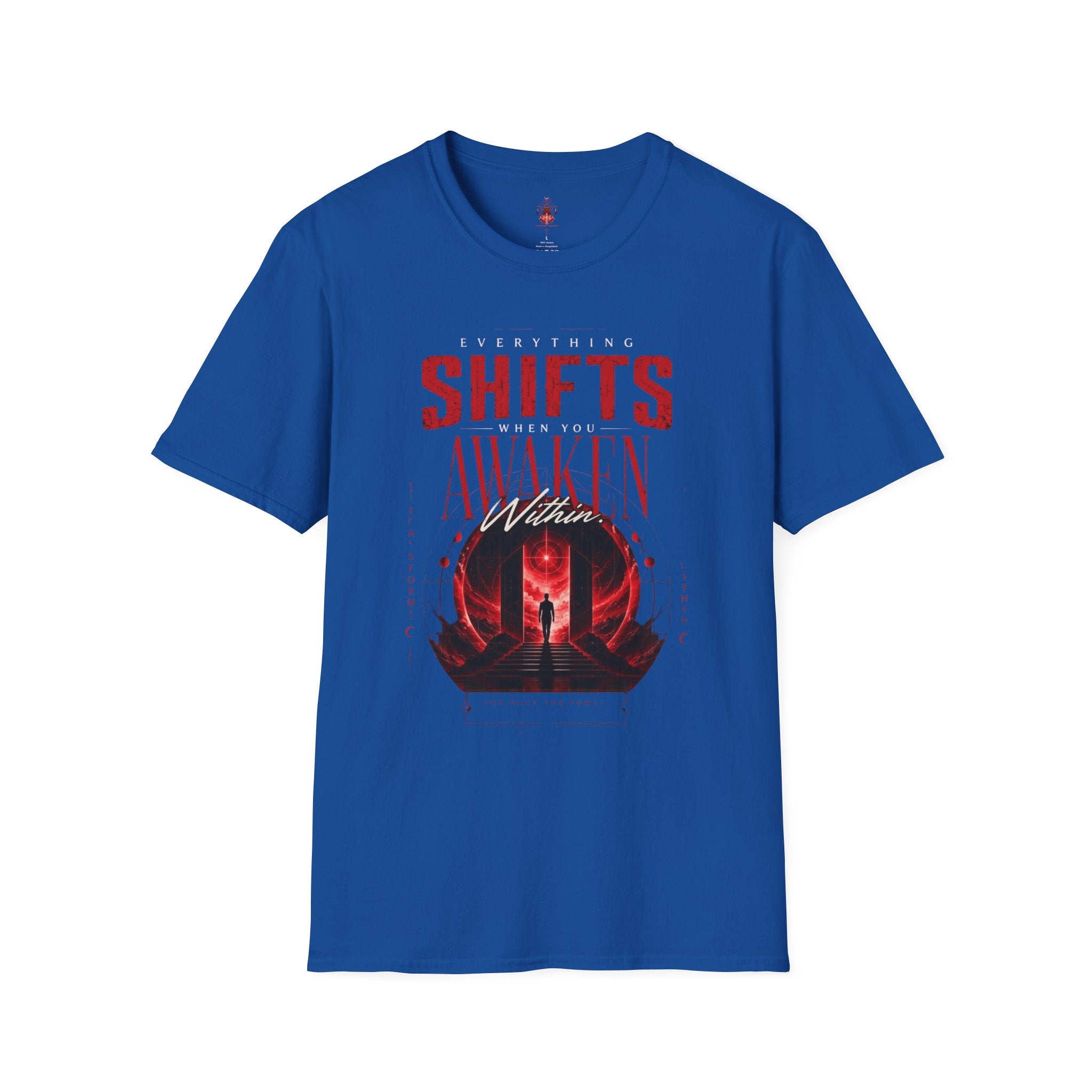 Shifts Awaken T-Shirt — Motivational Night Shift Crew Tee - Awaken Within Apparel