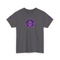 AWA Evolution Logo Purple Retro Space Graphic Tee