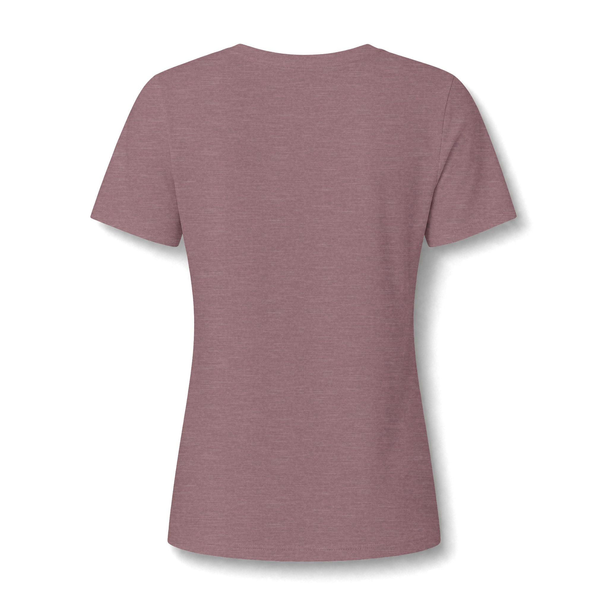 AWA Floral Crest V-Neck Tee