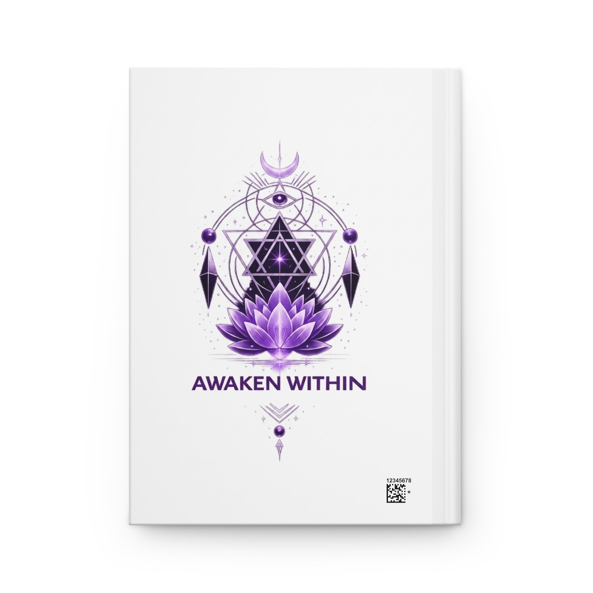 Spiritual Woman's Journal — Guided Hardcover Notebook for Meditation, Moon Phases & Inner Awakening