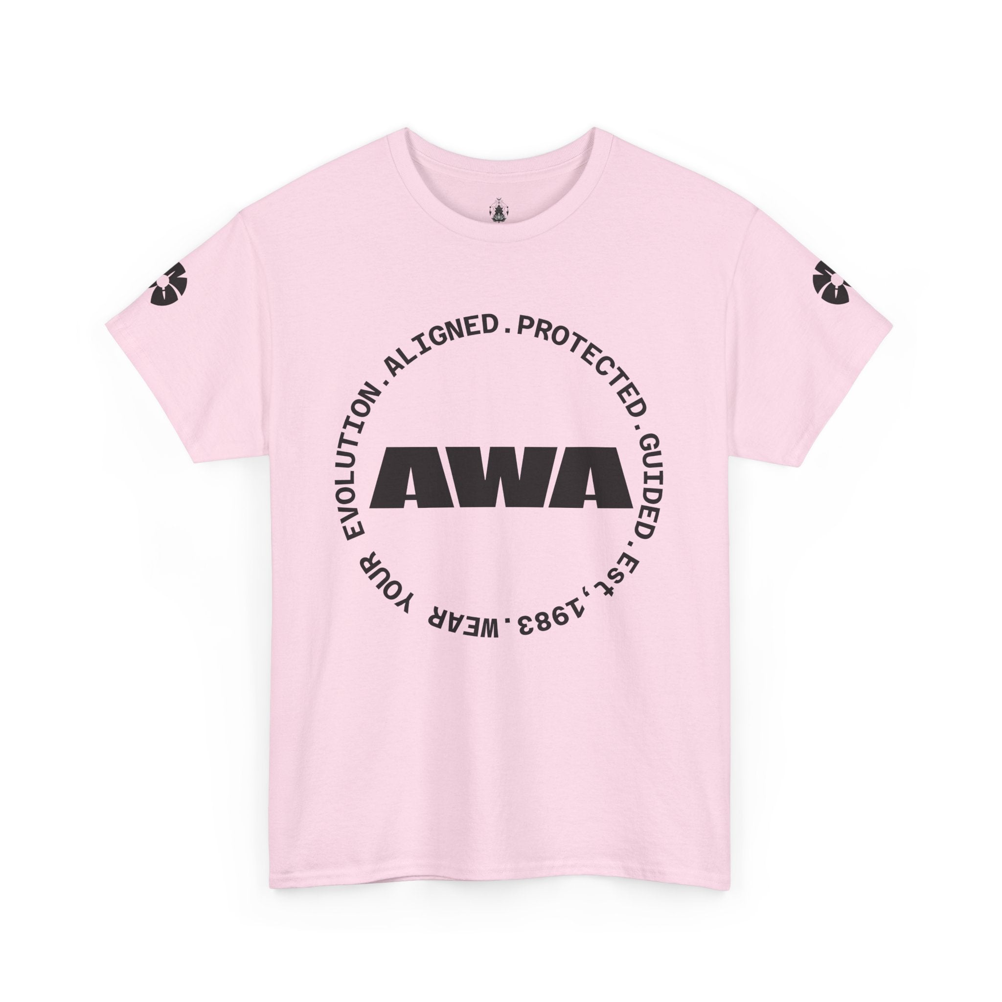 AWA Logo Tee — Minimalist Graphic Cotton T-Shirt - Awaken Within Apparel