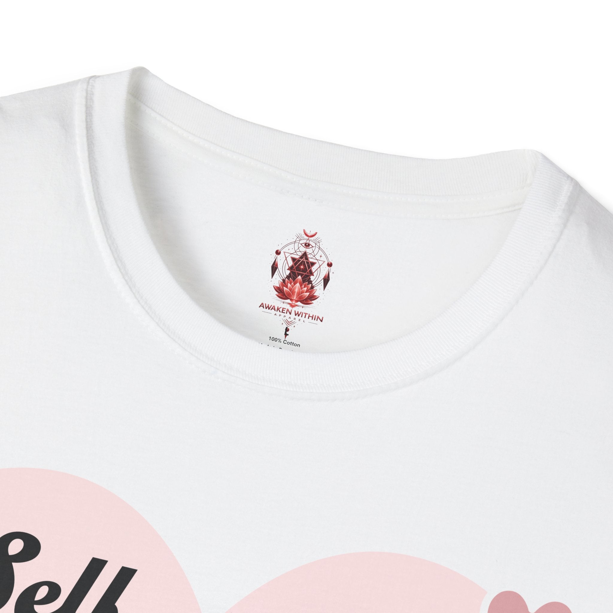 Self Love Club T-Shirt — Pink Heart Graphic Tee