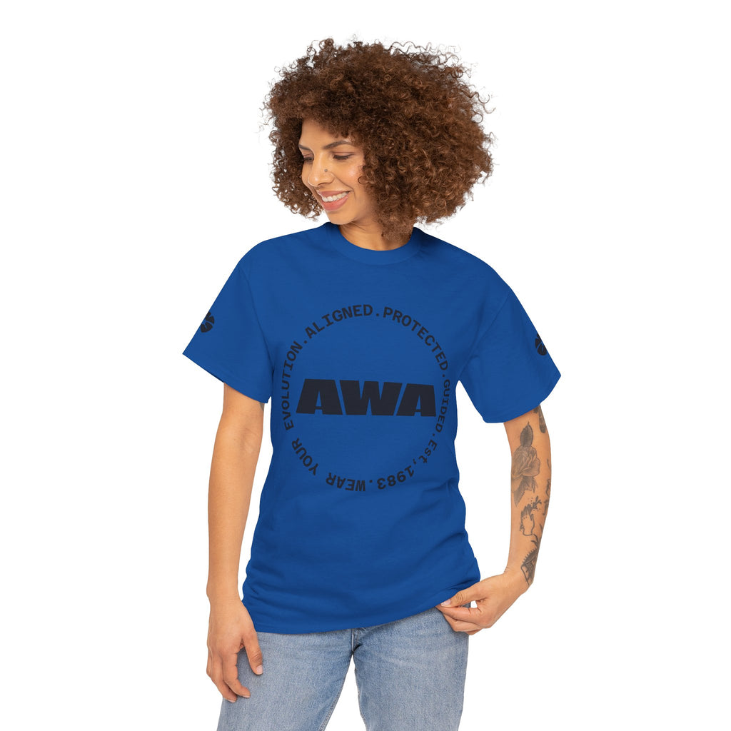 AWA Logo Tee — Minimalist Graphic Cotton T-Shirt - Awaken Within Apparel