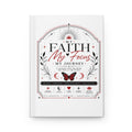 Inspirational Hardcover Journal — "My Faith, My Focus" Guided Scripture & Reflection Notebook