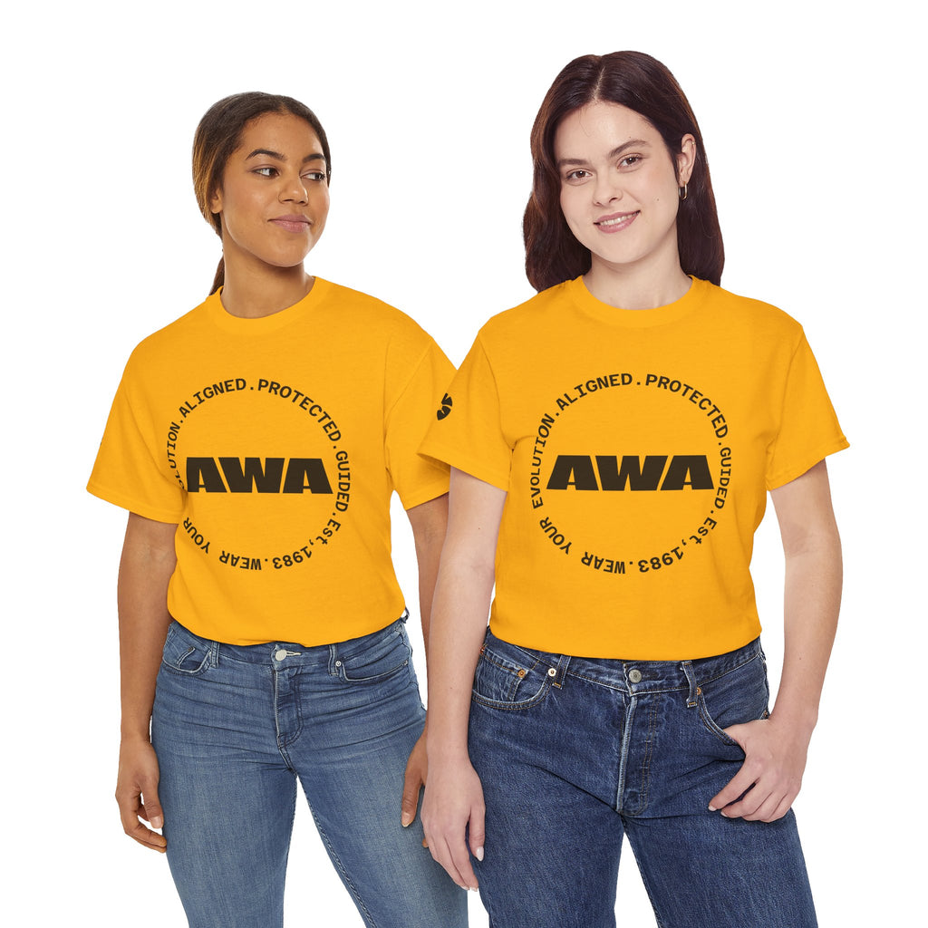 AWA Logo Tee — Minimalist Graphic Cotton T-Shirt - Awaken Within Apparel