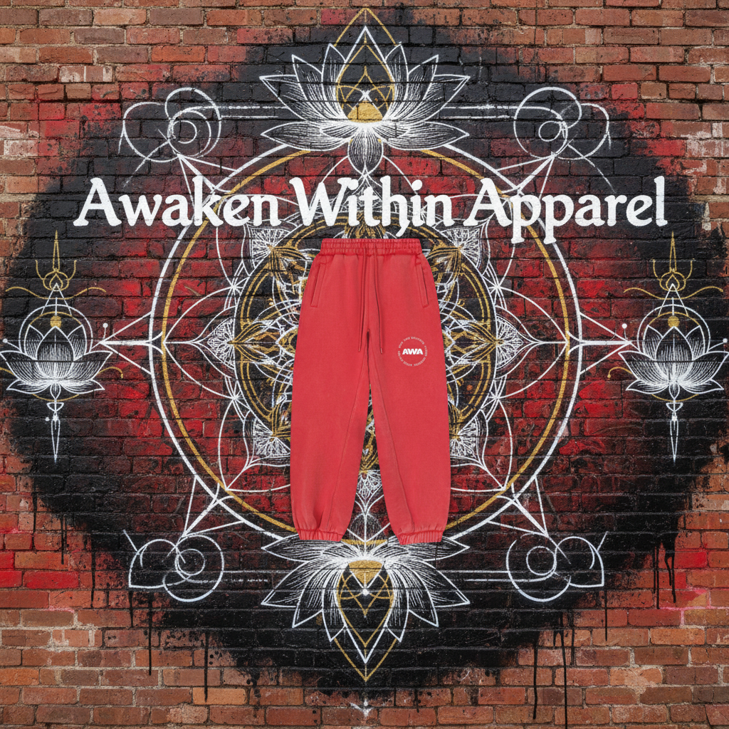 AWA Circle Logo Matching Set — Tee + Joggers | Wear Your Evolution