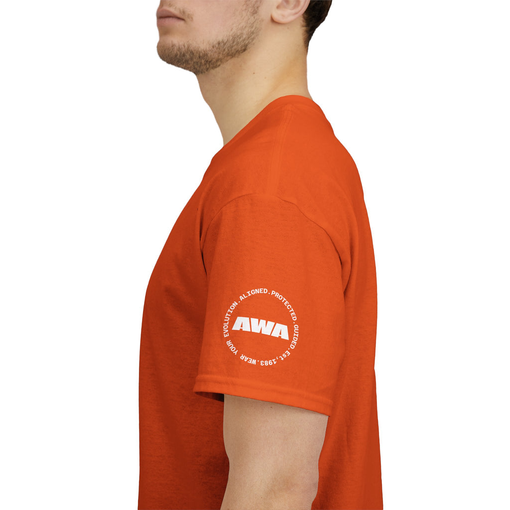 Elevated Minds Lotus Tee — Spiritual Graphic T-Shirt with Moon & Lotus - Awaken Within Apparel