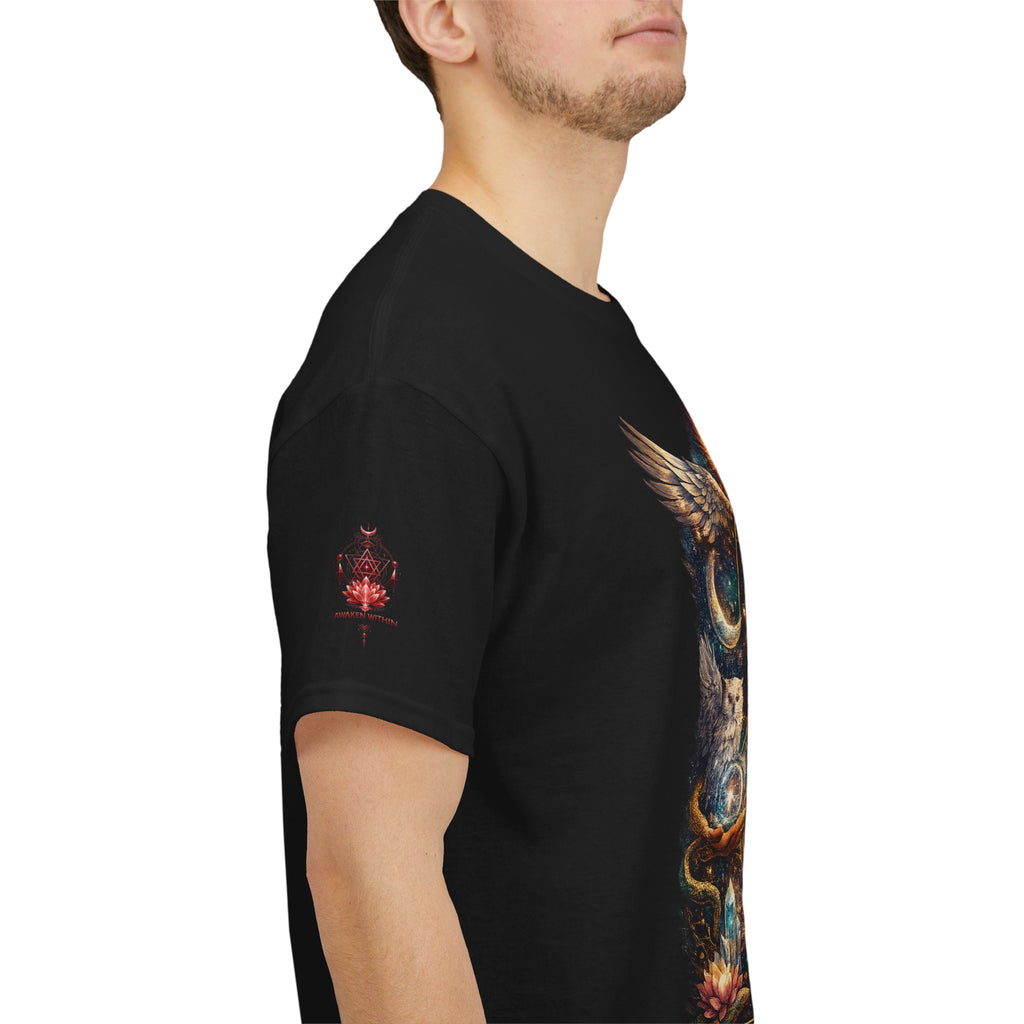 'Anchored, Protected, Guided' Sacred Geometry T-Shirt