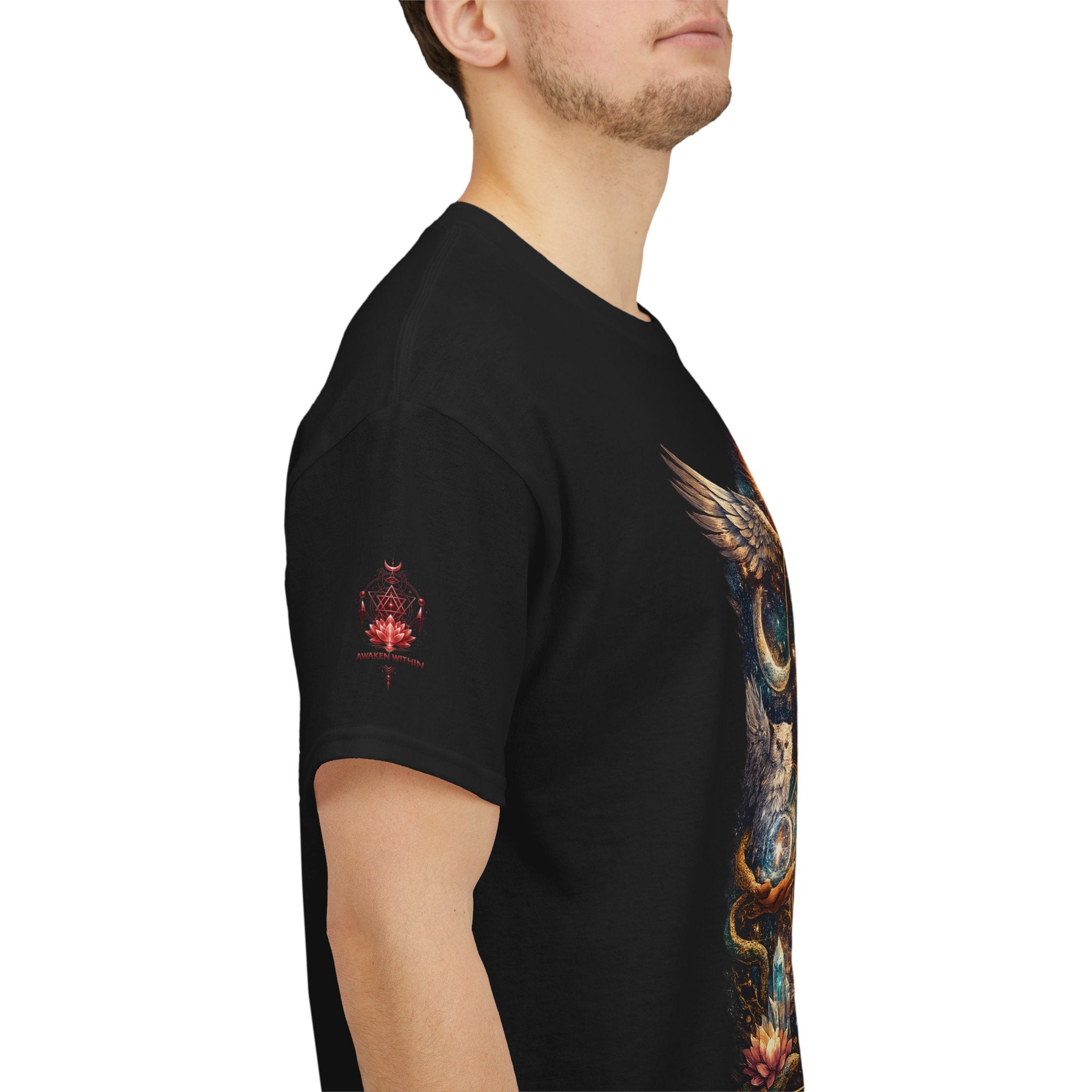 'Anchored, Protected, Guided' Sacred Geometry T-Shirt