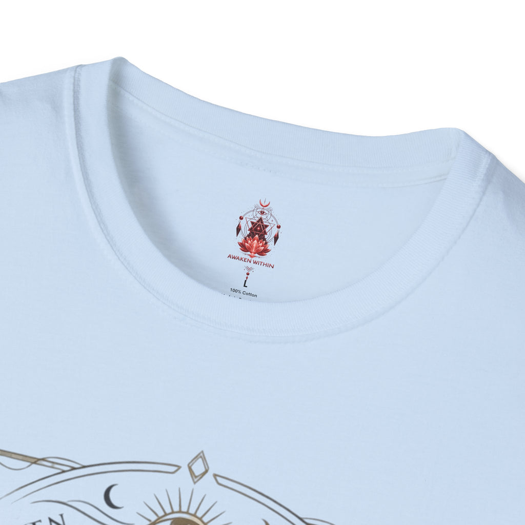 Cosmic Meridian Spiritual Graphic T-Shirt