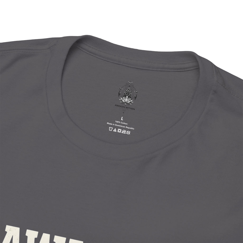 Awaken Within Lotus Tee — Spiritual Yoga Shirt