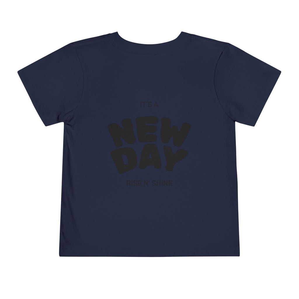 Awaken Within Lotus Toddler Tee — "It's a New Day" Inspirational Kids Shirt