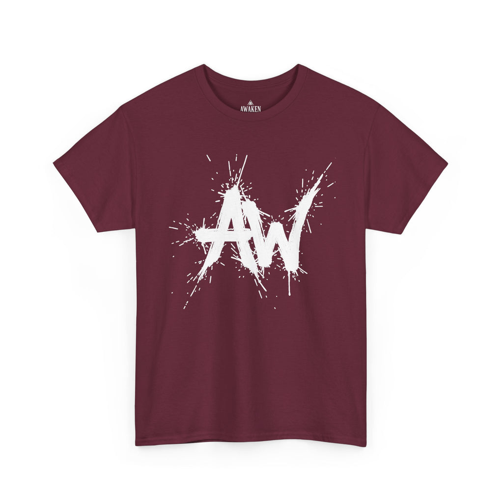 AW Splatter Graphic Tee — Grunge Streetwear T-Shirt