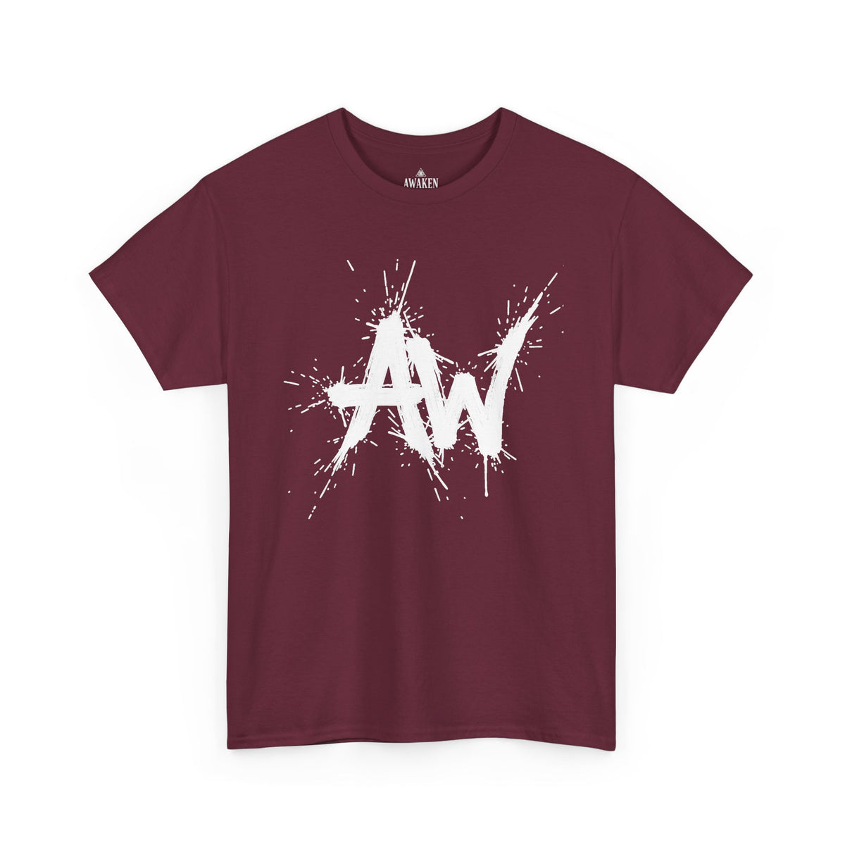 AW Splatter Graphic Tee — Grunge Streetwear T-Shirt