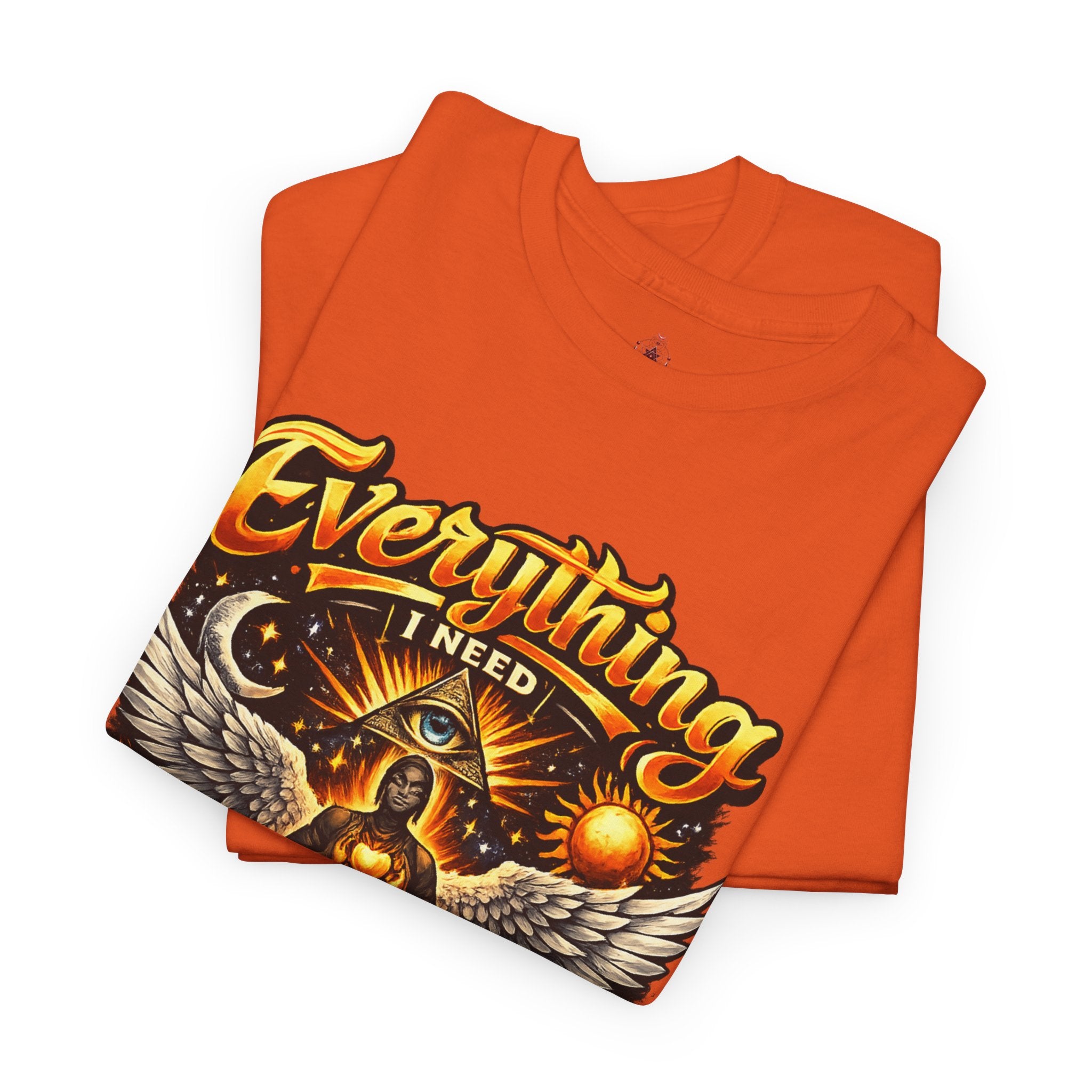Everything I Need Already Lives Within Me Tee – Inspirational Eagle Graphic T-Shirt - Awaken Within Apparel