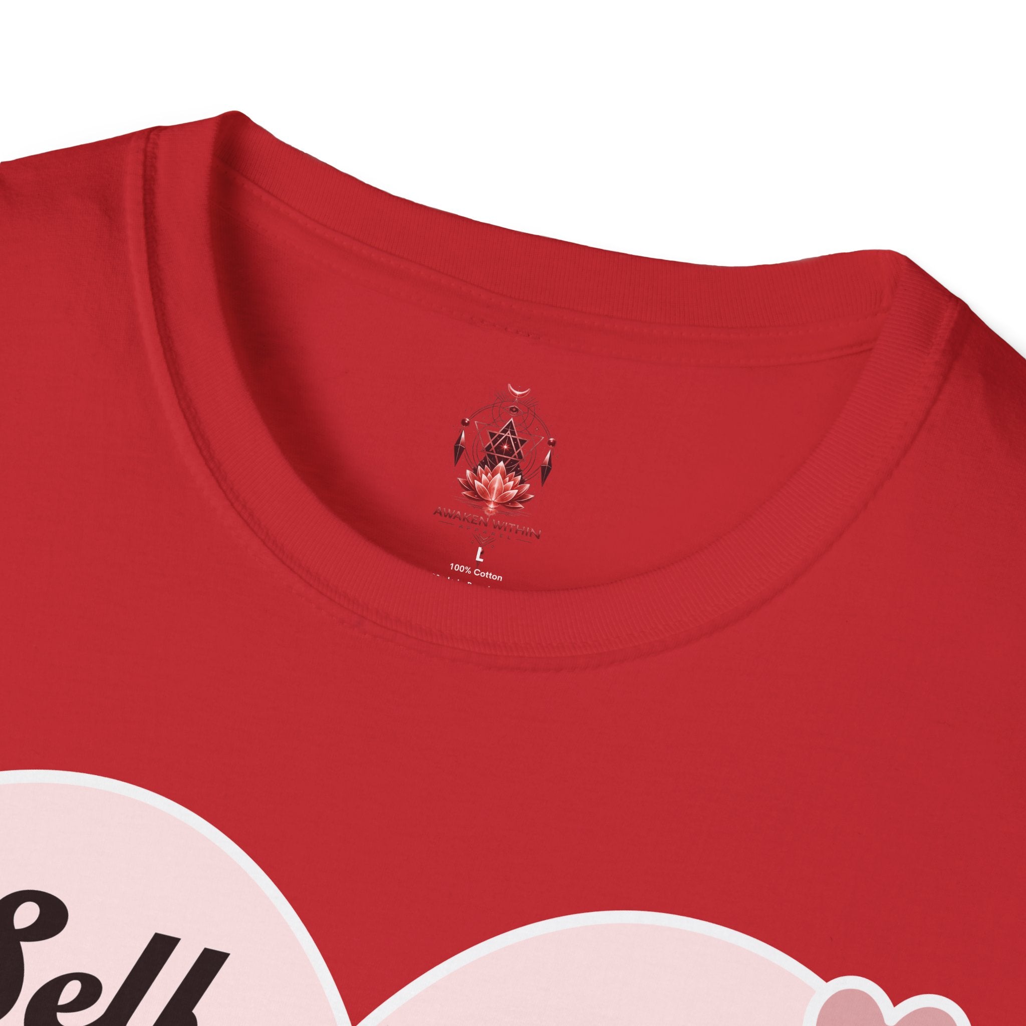 Self Love Club T-Shirt — Pink Heart Graphic Tee