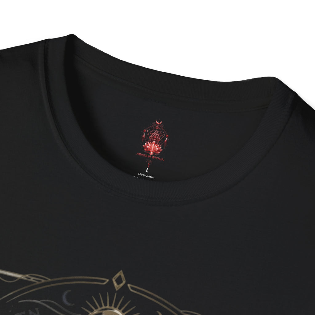 Cosmic Meridian Spiritual Graphic T-Shirt