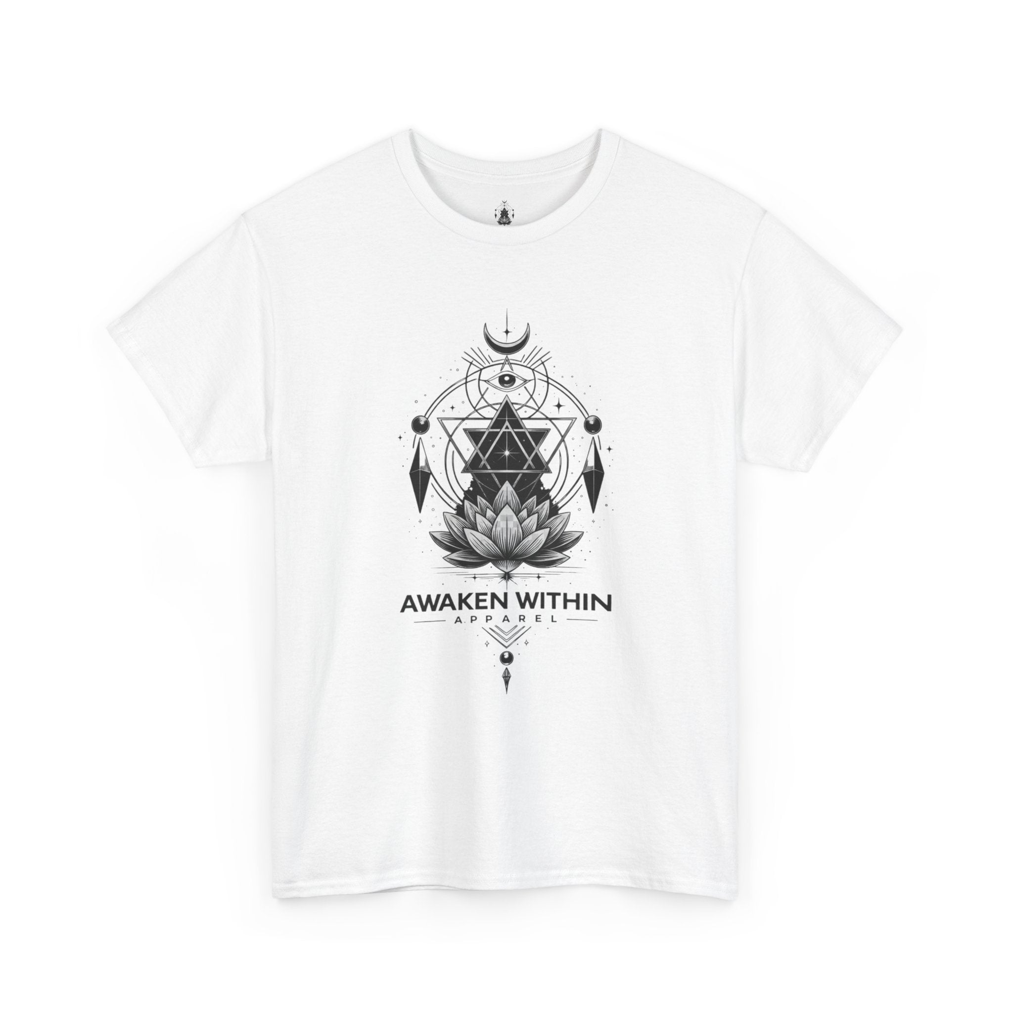 Lotus Tee — Spiritual Geometry T-Shirt