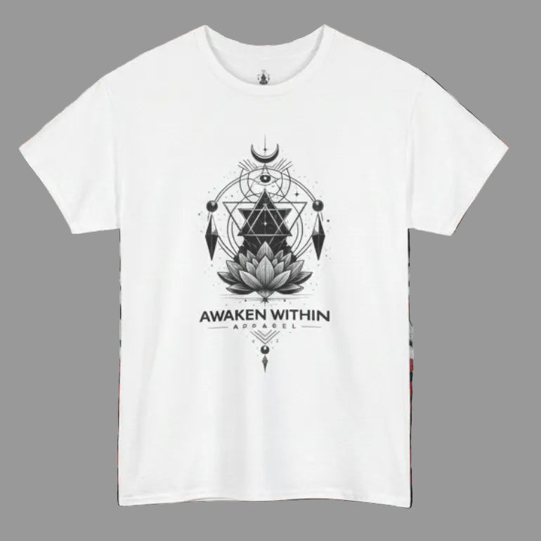 Lotus Tee — Spiritual Geometry T-Shirt