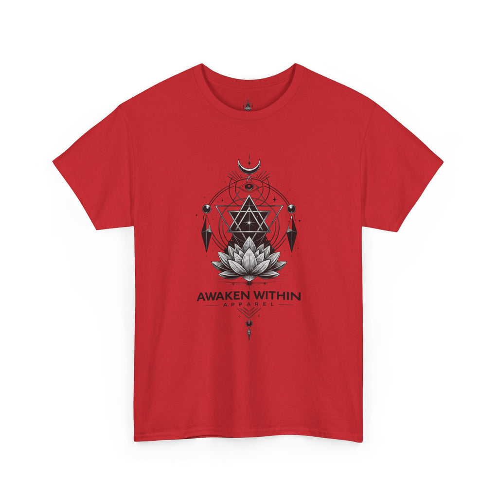 Lotus Tee — Spiritual Geometry T-Shirt