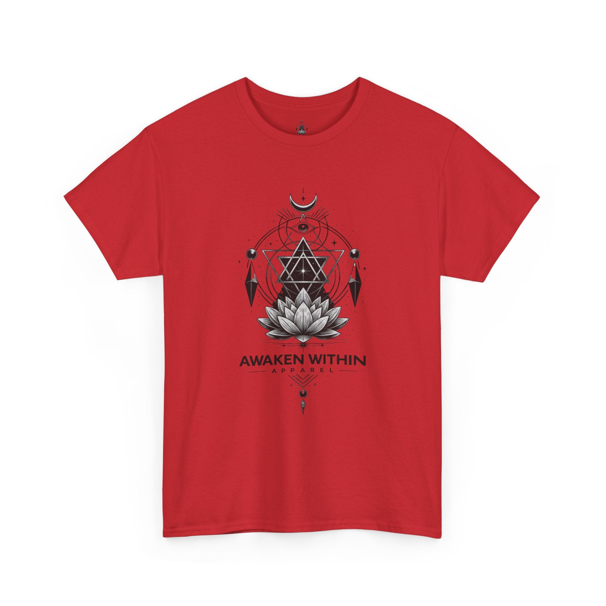 Lotus Tee — Spiritual Geometry T-Shirt