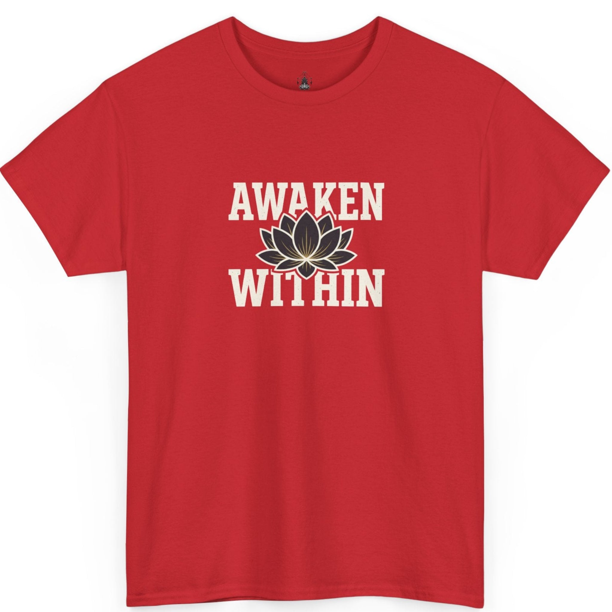 Awaken Within Lotus Tee — Spiritual Yoga Shirt
