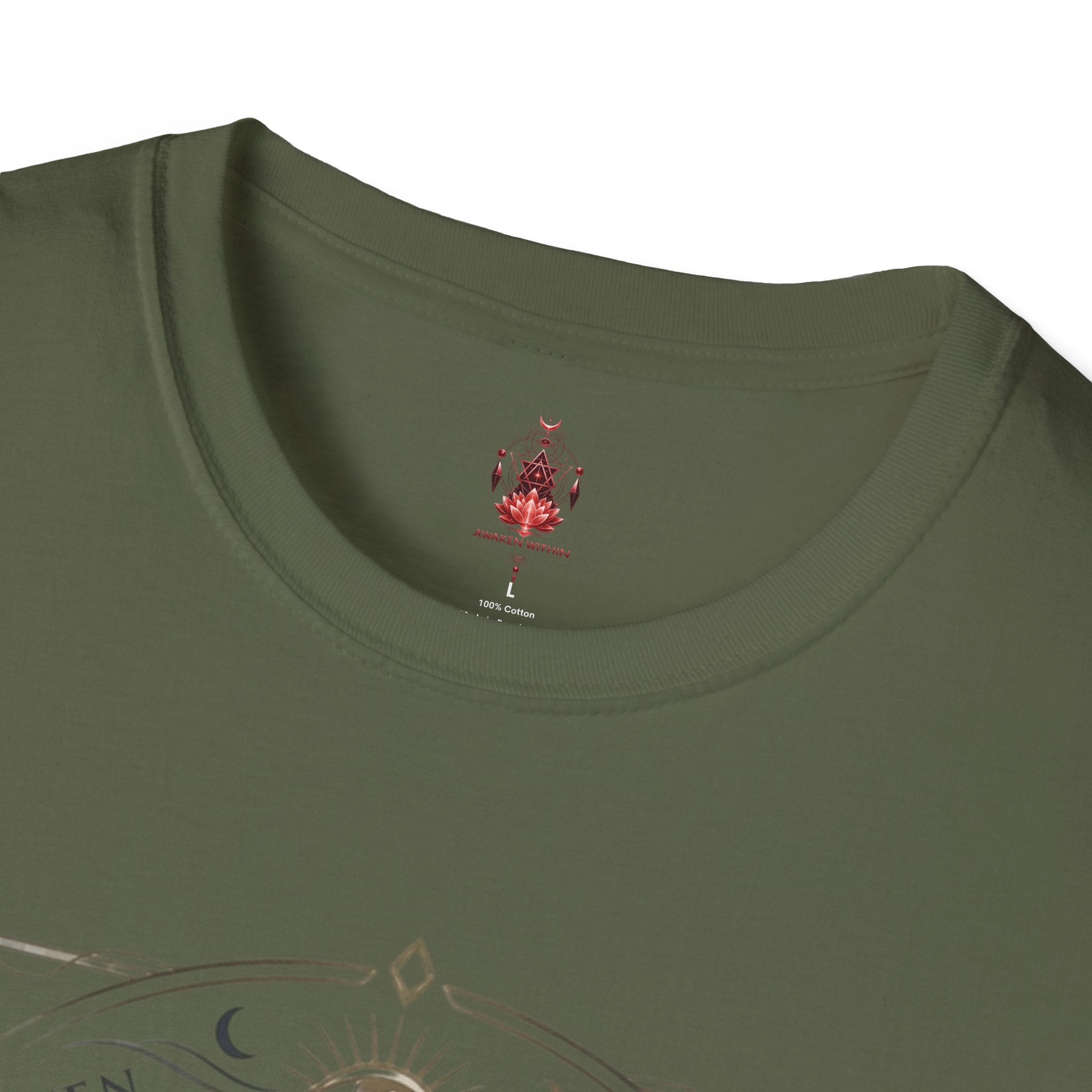 Cosmic Meridian Spiritual Graphic T-Shirt